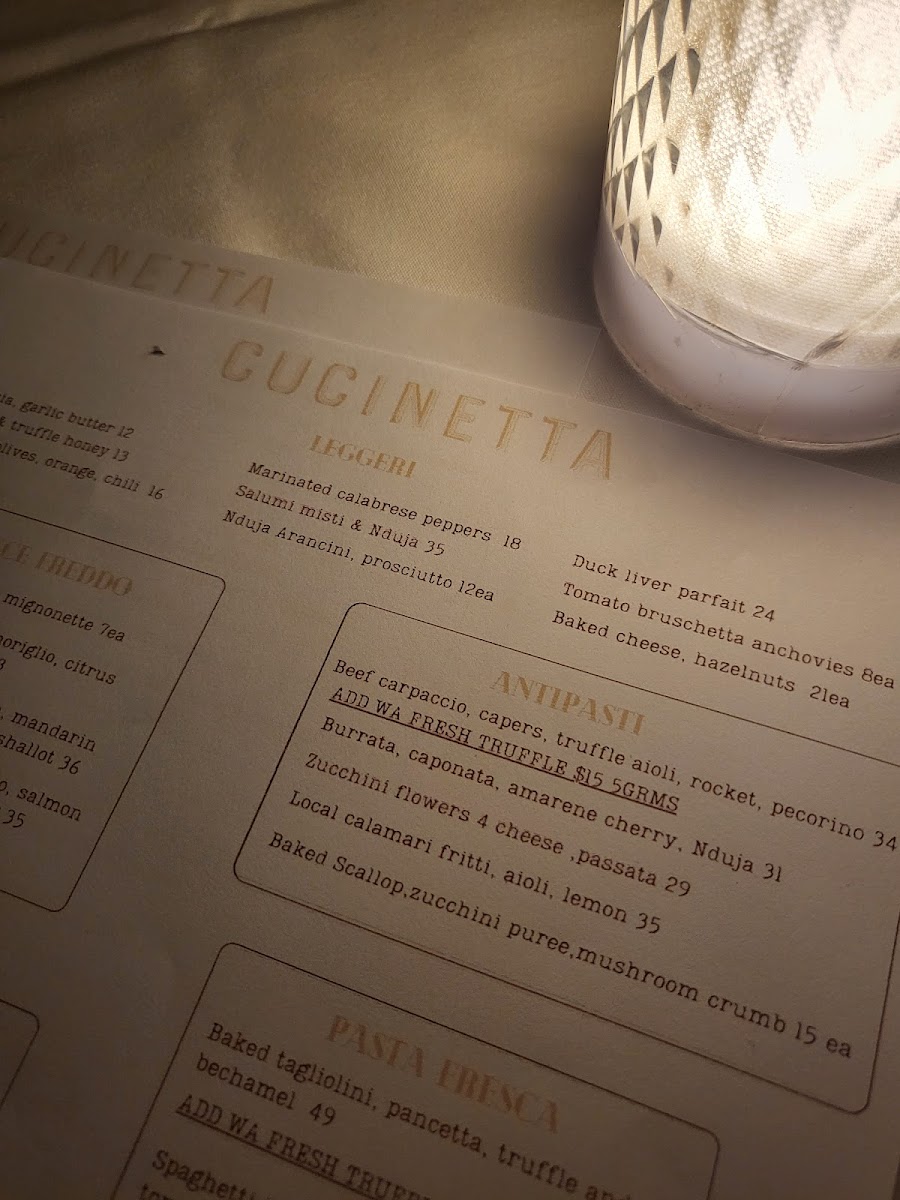 Menu Cucinetta Sydney-5